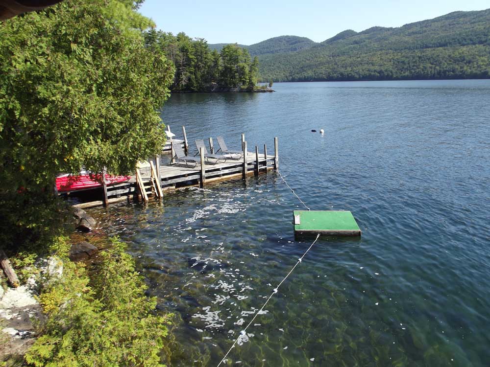 Swiming Area on Lake George